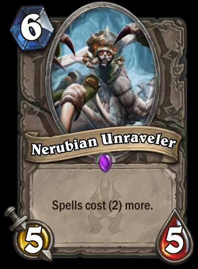ハースストーン 新カード Nerubian Unraveler 凍てつく玉座の騎士団 Dekki