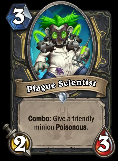 ハースストーン 新カード Plague Scientist 凍てつく玉座の騎士団 Dekki